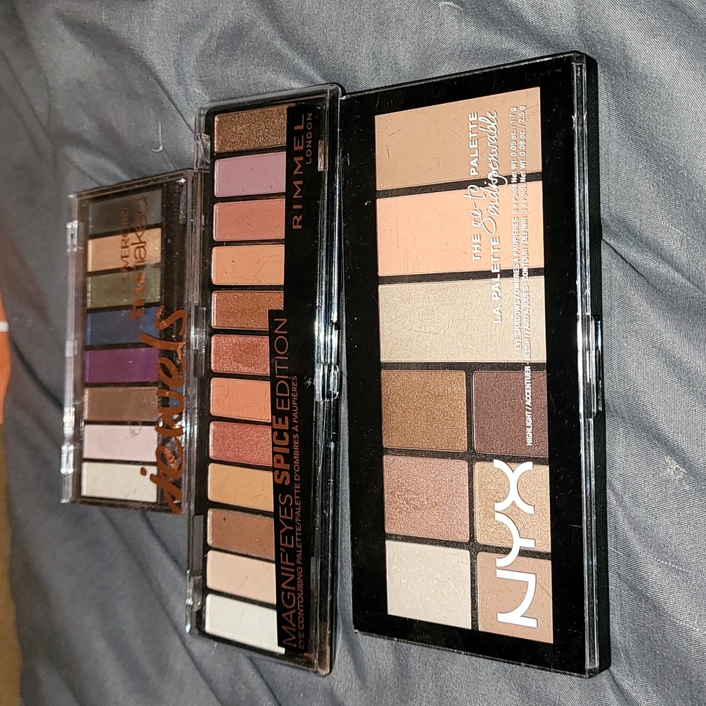 Covergirl, Rimmel, NYX